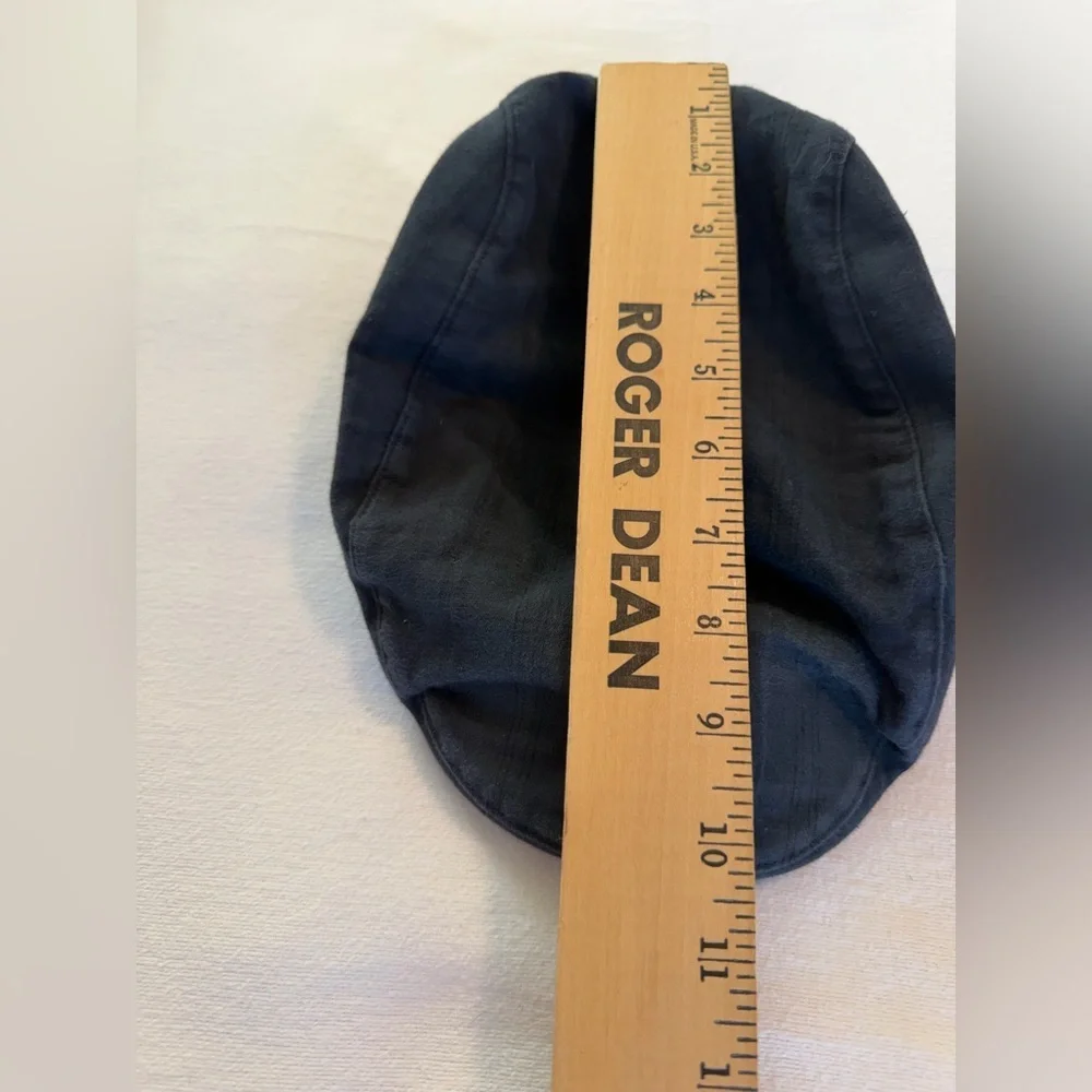 Banana Republic Navy‎ & Olive Plaid Cotton Flat Cap | Classic Driving Style